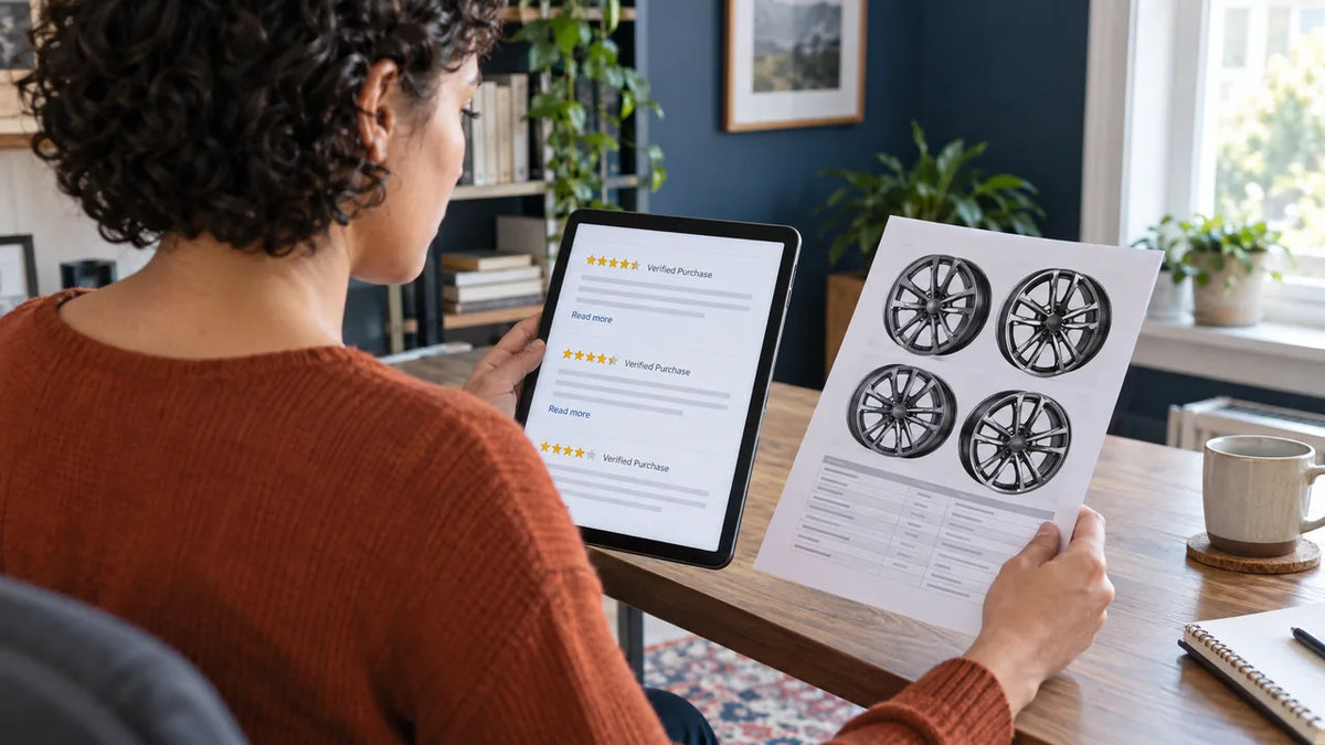 customer review page