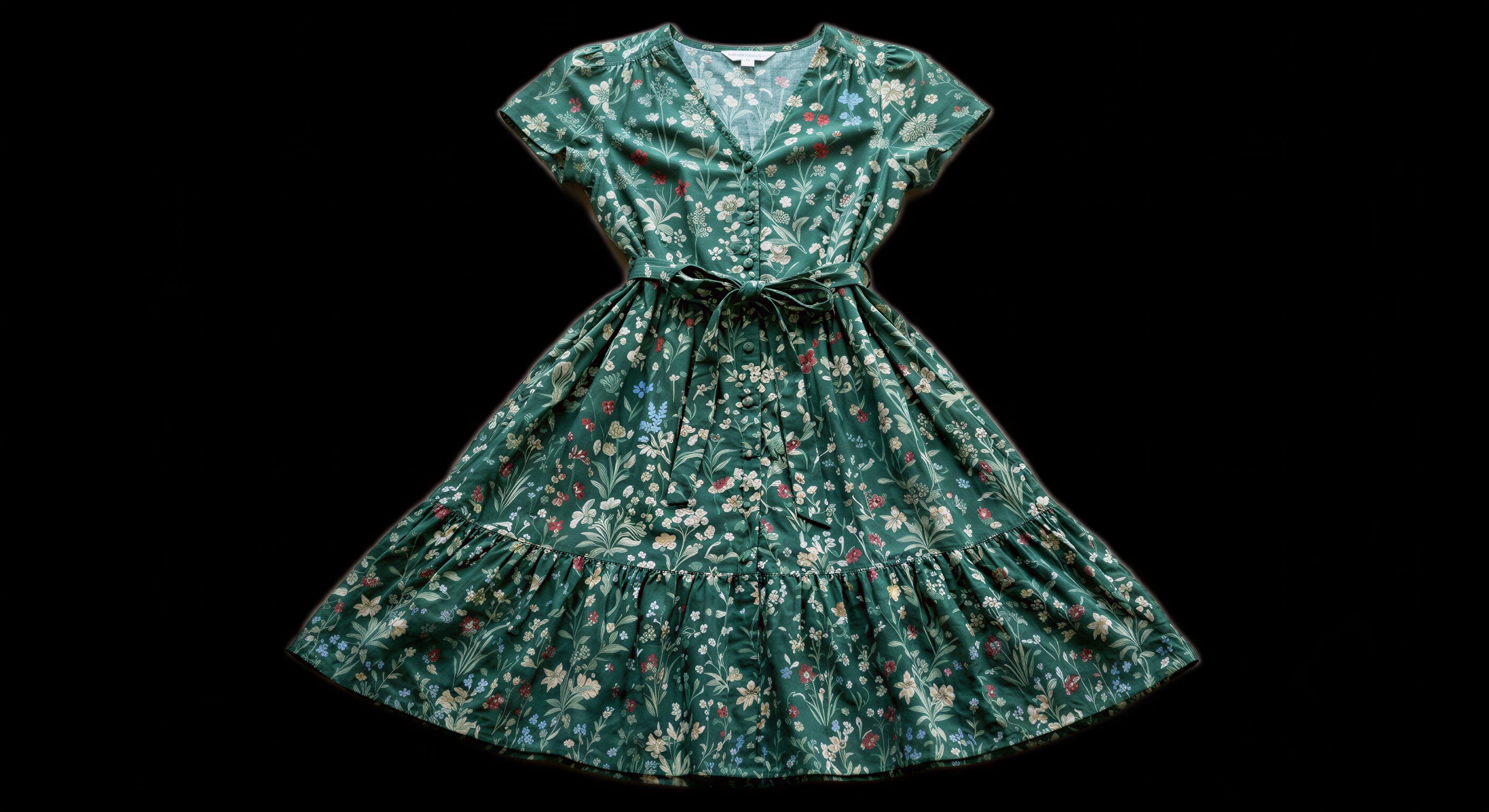 Generated by Modelfy for Green Dress